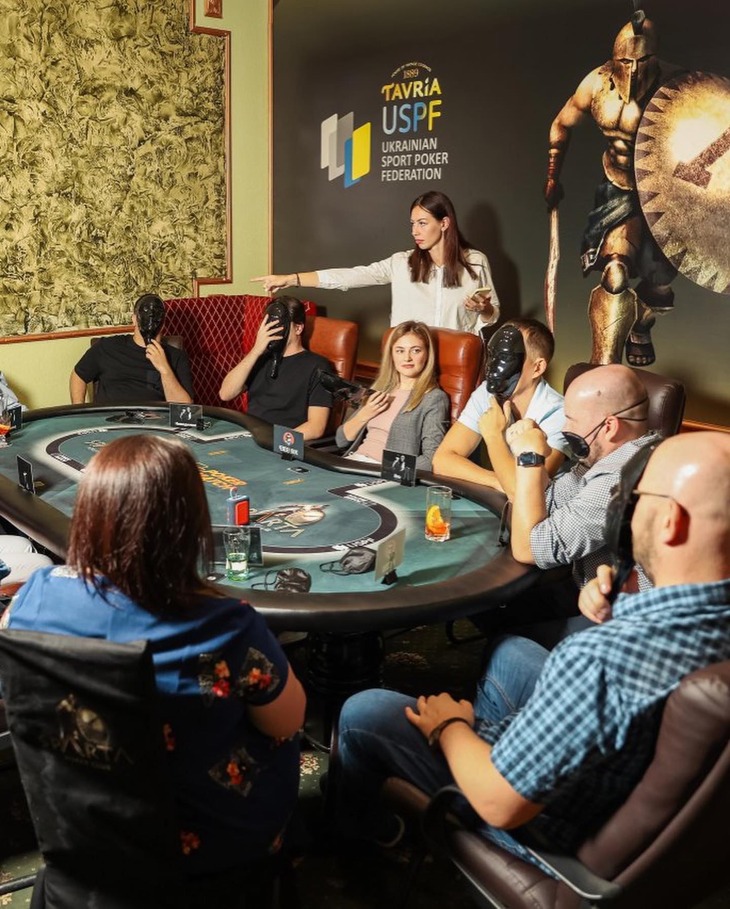 Спарта покерный стол